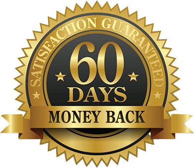 badge: 60 day money-back guarantee